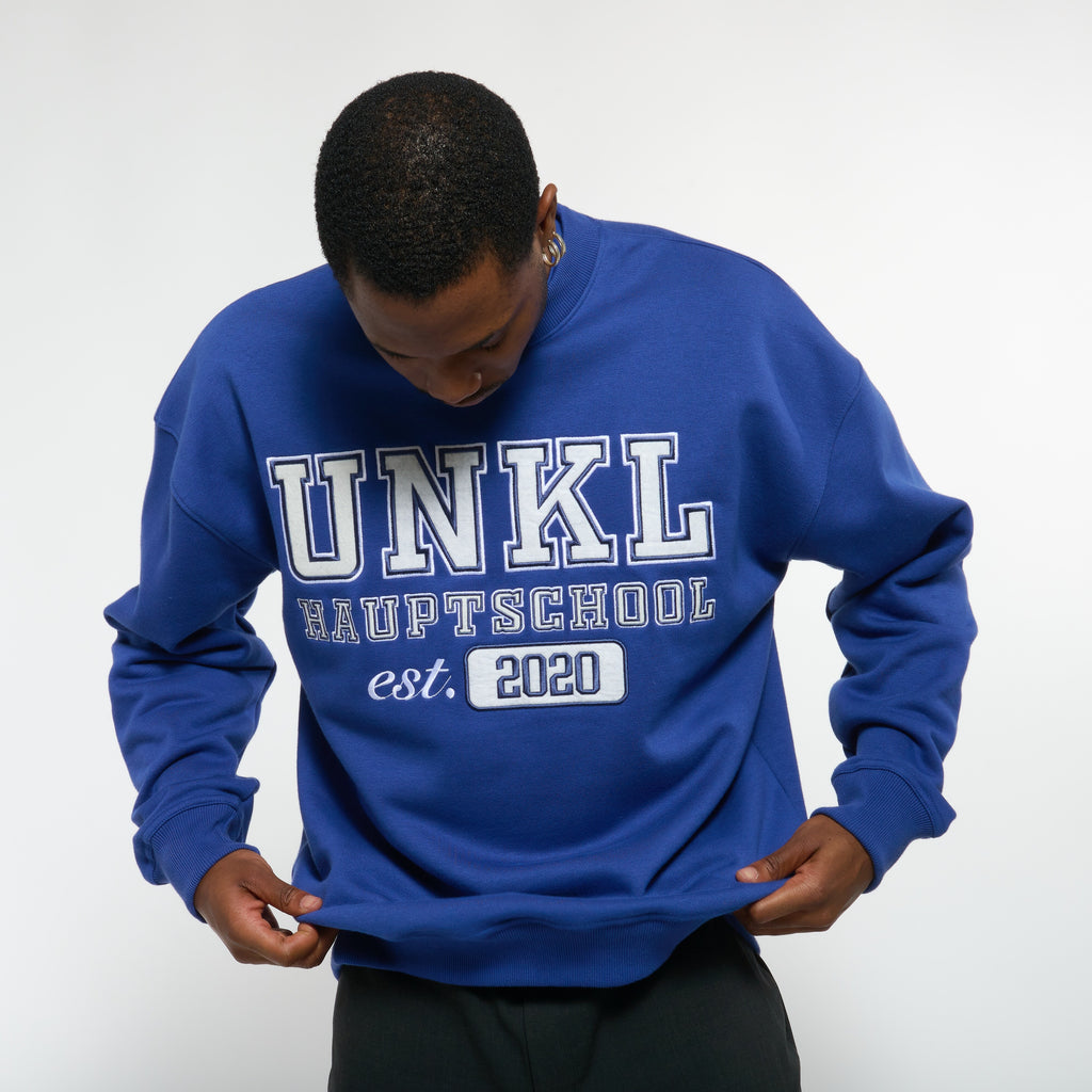 Hauptschool Crewneck Blue