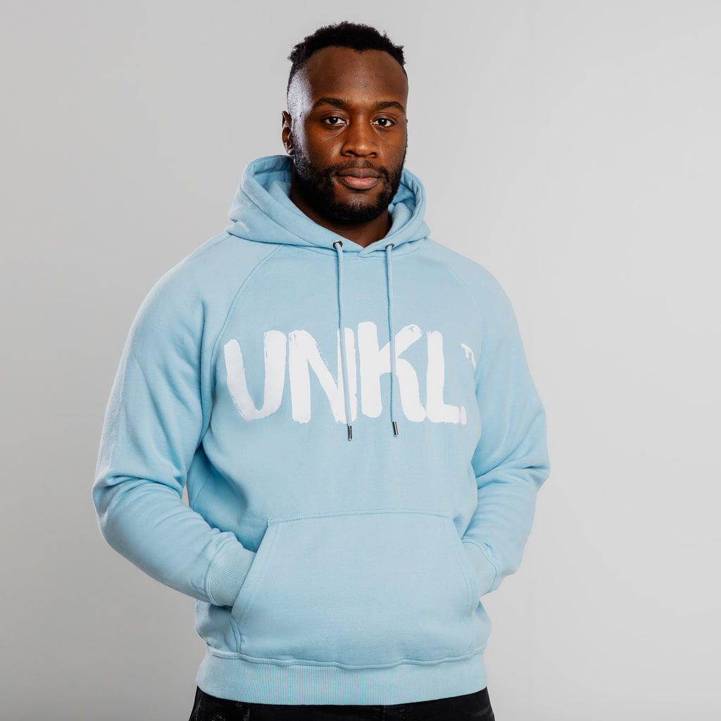 Plain hoodie baby blue