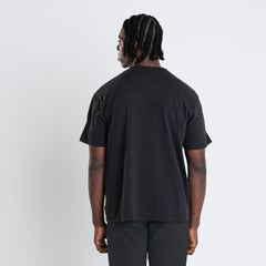 Plain T-shirt Washed Black