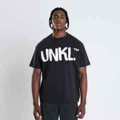Plain T-shirt Washed Black