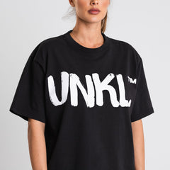 Plain T-shirt Washed Black