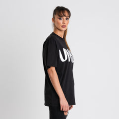 Plain T-shirt Washed Black