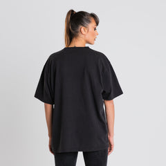 Plain T-shirt Washed Black