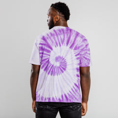 Batik t-shirt purple